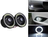 Par De Faros Anti Niebla Ojo De Angel Y Lupa