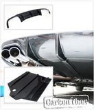 Difusor Fibra De Carbon Para Mercedes W204 Amg 2008 - 2012
