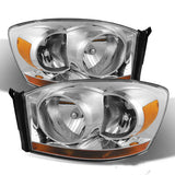 Faros cromados Dodge Ram 2006-2008