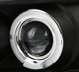 Faros ojo de ángel  fondo negro Ford F150 1997-2003