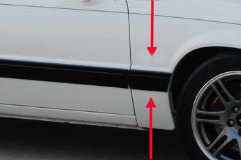 Moldura Para La Salpicadera Mustang 87 -93