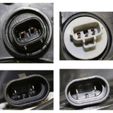 Faros Fondo Cromado Toyota Sienna 2004 - 2005