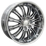 Set De Rines Cromados Cadillac Escalade Silverado 22x9