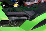 MUSTANG TOLVA/CUBIERTA DEL RADIADOR FIBRA DE CARBON 13-14